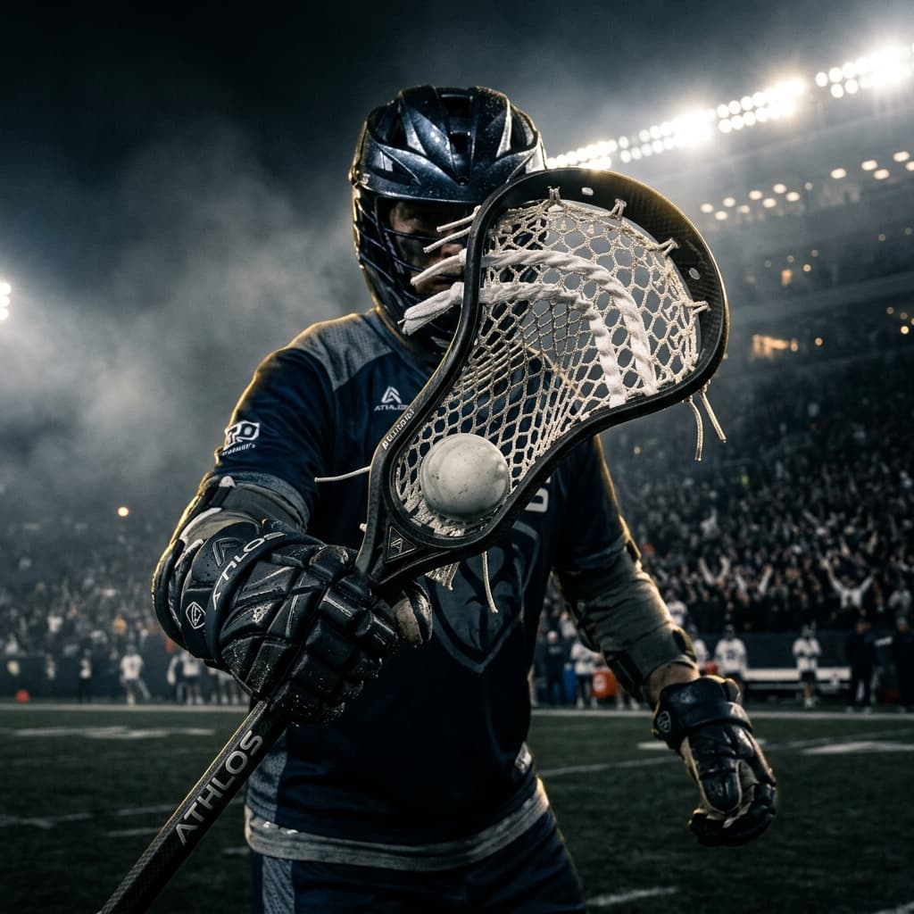 Hand-dyeing lacrosse mesh in Canada